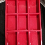 แม่พิมพ์ สี่เหลี่ยมผืนผ้า 9 ช่อง 150กรัม (แบบหนา) : 001841