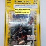 ขาย วงจร FK1103 หุ่นยนต์ FACON ทำงานด้วยเสียงชุดคิทไปประกอบลงปริ้นเอง FACON SOUND CONTROLLER ROBOT ชุดคิท ยังไม่ลงปริ้น ยังไม่ประกอบ ชุดยังไม่ลงปริ้น ชุดยังไม่ประกอบ FKชุดคิทยังไม่ลงปริ้น ยี่ห้อ ฟิวเจอร์คิท BRAND FUTUREKIT โครงงาน อิเล็กทรอนิกส์ เพื่อการศ