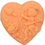 แม่พิมพ์ซิลิโคน รูปหัวใจ คิวปิด -000558
