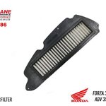 กรองอากาศ HURRICANE FOR HONDA FORZA350 2020+ (STANLESS) HM8186