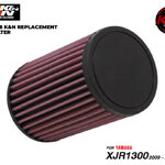 กรองอากาศ K&N FOR YAMAHA XJR1300 (09-15) YA 1308