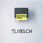 ขาย TL081CN ยี่ห้อ ST-THOMSAN ทอมสัน ตัวถัง DIP-8ขา ไอซี IC TL081 CN ราคา ตัวละ . . . . หน่วย บาท