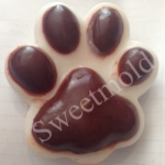 แม่พิมพ์ รูปเท้าน้องหมา 5 ช่อง 002047