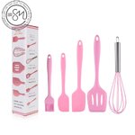 อุปกรณ์เครื่องครัวซิลิโคน อุปกรณ์ทำสบู่ เซต5ชิ้น :007952
