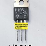 ขาย ทรานซิสเตอร์ H1061 ตัวถังTO-220 ยี่ห้อ HITACHI JAPAN ของแท้ TRANSISTER ชนิดNPN ราคา ตัวล่ะ หน่วย . . . . บาท