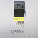 ขาย BT9843 ตัวถังTO-220/9ขา ยี่ห้อ BOOTECH1 ราคาตัวละ . บาท