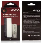 Goka Anti-static record cleaner set ชุดแปรงปัดทำความสะอาดแผ่นเสียง แปรงปัดแผ่นเสียง,น้ำยาทำความสะอาดแผ่นเสียง