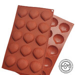 พิมพ์เปลือกหอย 15ช่อง ขนาด15-20กรัม