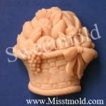 แม่พิมพ์สบู่ รูปตระกร้าผลไม้