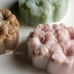 แม่พิมพ์สบู่ซิลิโคน รูป ดอกชบา 77 g 1 ช่อง