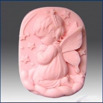 แม่พิมพ์สบู่ รูปนางฟ้า ขนาด 110 กรัม