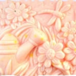 แม่พิมพ์สบู่ซิลิโคน รูปสวนดอกไม้ 1 ช่อง 90 g -000682