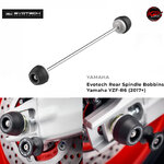 กันล้มหลัง Evotech Rear Spindle Bobbins - Yamaha YZF-R6 (2017+)