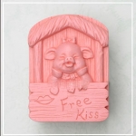 แม่พิมพ์สบู่ รูปหมู 100g - 000499