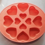 แม่พิมพ์ รูป หัวใจ ใหญ่ 50กรัม เล็ก 20 กรัม