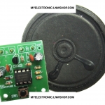 ชุดลงปริ้นFA259วงจรเสียงเด็กหัวเราะICดิจิตอลพร้อมลำโพง