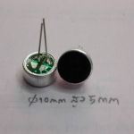 คอนเดนเซอร์ไมค์CONDENSERMIC2ขาขนาดเส้นผ่านศูนย์กลาง10MMMสูง5MMCไมค์ราคาตัวล่ะ