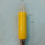 หลอดไฟเจ้าที่หลอดไฟเทียนเหลืองหลอดใสหลอดไฟ220V-230VAC15Wขั้วBA15Dขั้ว2จุดชนาดเส้นผ่านศูนย์กลางขั้วอ้วน15mmหลอดไฟ220VACหลอดไส้220VACหลอดสีใสขนาดเส้นผ่านศูนย์กลางอ้วน26มม.ยาว145มม.ขาลวดทองแดงขายหลอดไฟหลอดไส้หลอด220V(26x145mm)ราคา ดวงละ ราคา ตัวละ . . . . หน