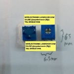 50K 3362P-1-503LF 50K Trimpot 1 Turns, 50K,±10%, 0.5 w VR3362P VRทริมพอร์ตเกือกม้าสีฟ้าทรงนอน3ขา