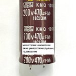 ขาย , 470UF200V , 105c , คาปาซิเตอร์ , 470UF200V105C , ขนาด , เส้นผ่านศูนย์กลาง , อ้วน , 22MM. สูง40MM. , 22×40มม. , KMQ , ยี่ห้อ , NIPPON , ราคา , ตัวละ , , . . . , หน่วย , บาท