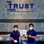 ส่งงาน โคมไฟตกเเต่งสระน้ำพุรอบบริเวณคอนโด สวนหย่อม คอนโด แอท บีทีเอส เอราวัณ