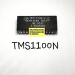 TMS1100Nยี่ห้อTEXASตัวถังDIP28ขาราคาตัวละบาท