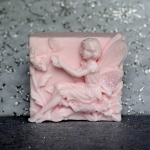 แม่พิมพ์สบู่ซิลิโคน รูปนางฟ้า ขนาด 98 กรัม