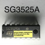 ขาย SG3525AN ตัวถัง DIP16 ขา ยี่ห้อ ST-THOMSAN ราคา ไอซี IC 3525 SG3525 ตัวละ . . . . หน่วย บาท