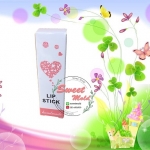 กล่องใส่ลิปสติกลายLipstickหัวใจ ขนาด2.5x2.5x8.5cm : 007128