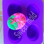 แม่พิมพ์ดอกไม้ 4 ช่อง ขนาด 130 กรัม