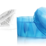 แม่พิมพ์พลาสติกรูปเพชร 3D 1 ช่อง 60 g -000819