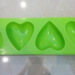 แม่พิมพ์ รูปหัวใจ 4 ช่อง 55 g -001731