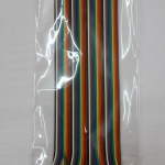 ขาย สายเสียบโฟโต้บอรด์ สายจัมป์โฟโต้บอรด์ สายจัมป์เปอร์ JUMPER ผู้+ผู้ สายต่อวจร สายเสียบวจร มี40เส้น ยาว 21ซม ราคา ชุดละ . . . . หน่วย บาท