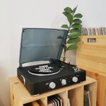 เครื่องเล่นแผ่นเสียง Gadhouse Brad Black edition