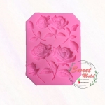 แม่พิมพ์กุหลาบขนาดเล็ก (สำหรับตกแต่ง) : 006821