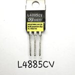 L4885CVยี่ห้อSTตัวถังTO220/3ขาราคาตัวละบาท