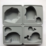 แม่พิมพ์ซิลิโคนสบู่รูป หิมะ แพนกวิน หมี แมวน้ำ : 004537