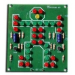 ชุดลงปริ้นFA169วงจรไฟกระพริบหุ่นยนต์เต้นรำLED33ดวง