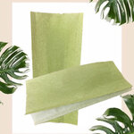 ถุงซองเยื่อกระดาษสีเขียว ขยายข้าง เคลือบพลาสติกด้านใน (กดเลือกขนาดสินค้า)