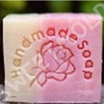 แสตมป์สบู่ รูปดอกกุหลาบ handmade soap 001102