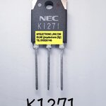 2SK1271ยี่ห้อNECตัวถังTO247/3ขา ราคาตัวละบาท