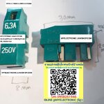 ขาย ฟิวส์6.3A HP63 ยี่ห้อDAITO ราคาตัวละ บาท มีหน้าร้านอยู่บ้านหม้อ กรุงเทพ ส่งของเร็ว มาซื้อหน้าร้านได้ สั่งปุ๊บส่งปั๊บ