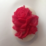 แม่พิมพ์ รูปดอกกุหลาบ 1ช่อง 60g -002046