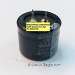 C180UF400V85cคาปาซิเตอร์CAPASITERขนาดเส้นผ่านศูนย์กลางอ้วน30MM.สูง25MM.ยี่ห้อELNAราคาตัวละบาท