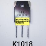 2SK1018ยี่ห้อFECตัวถังTO247/3ขาราคาตัวละบาท