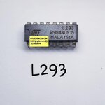 L293ยี่ห้อSTตัวถังDIP16ขาราคาตัวละบาท