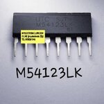 ขาย ไอซี M54123LK ยี่ห้อUTC ตัวถังSIL8ขา IC ราคา ตัวละ บาท