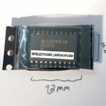 74HC273ตัวถังSMDตัวถังSOIC20ขายี่ห้อTEXASราคาตัวละบาท