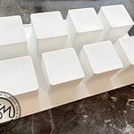 แม่พิมพ์สี่เหลี่ยมขอบมนลูกเต๋า ขนาด100กรัม 8ช่อง : 007916