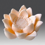 แม่พิมพ์ซิลิโคน รูปดอกบัว 3d 50g - 001314